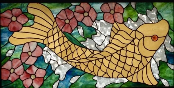 Koi and Cherry Blossoms